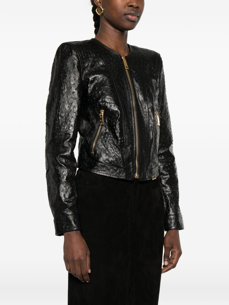 zip textured jacket 3