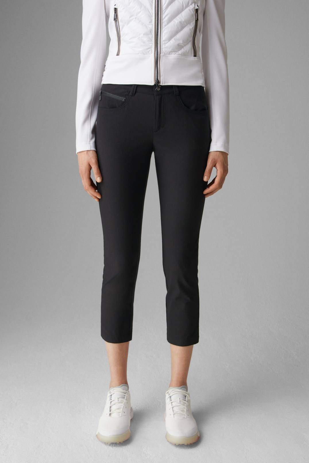 KERI 7/8 FUNCTIONAL PANTS IN BLACK - 2