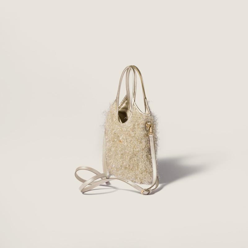 Miu Miu IVY Lurex handbag outlook