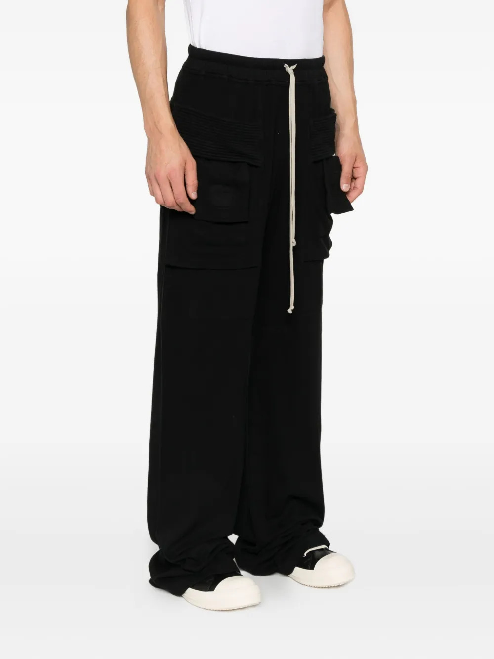 RICK OWENS DRKSHDW - Men Creatch Wide Cargo Pants - 2