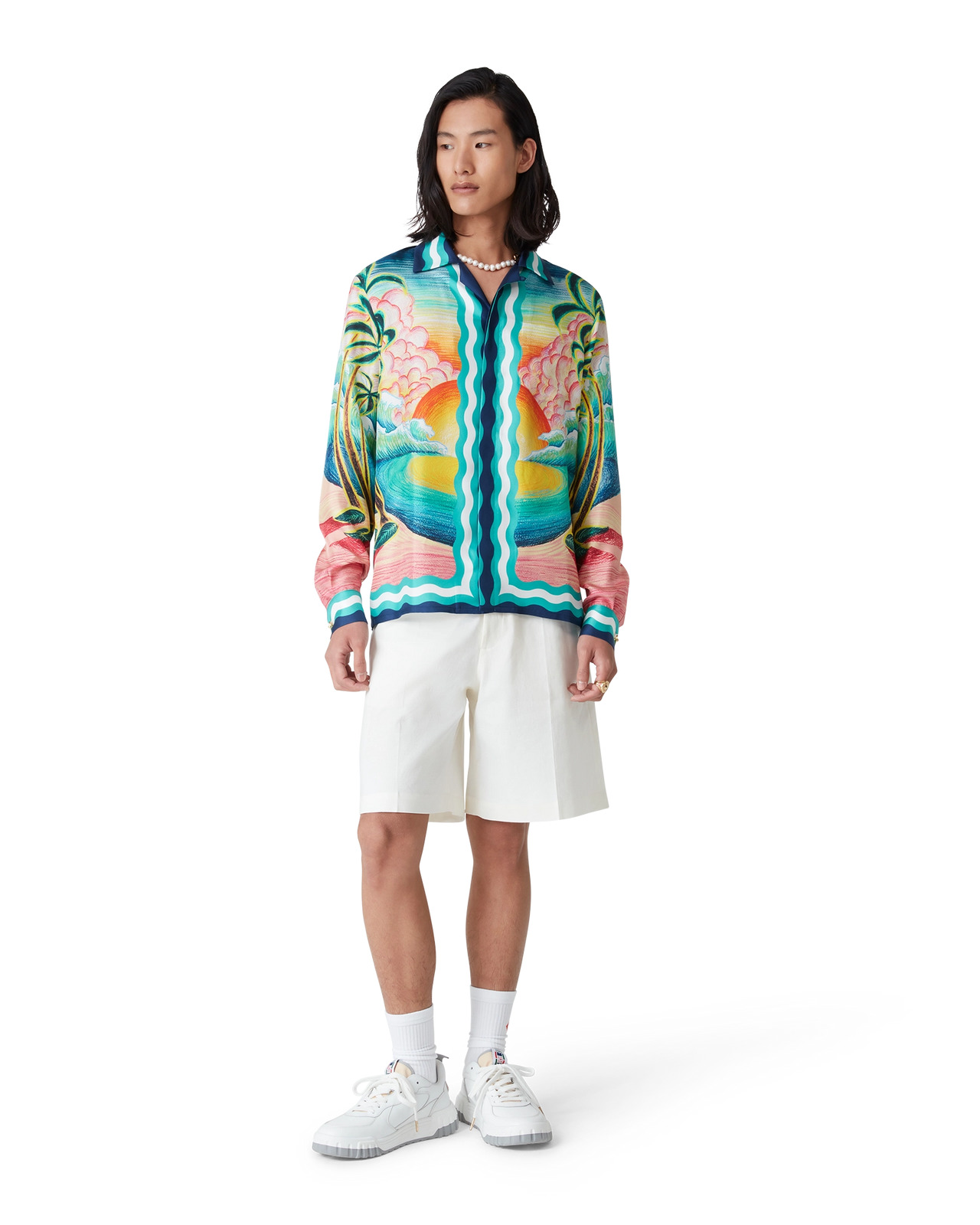 Danse De La Mer Silk Shirt | Casablanca Paris - 2