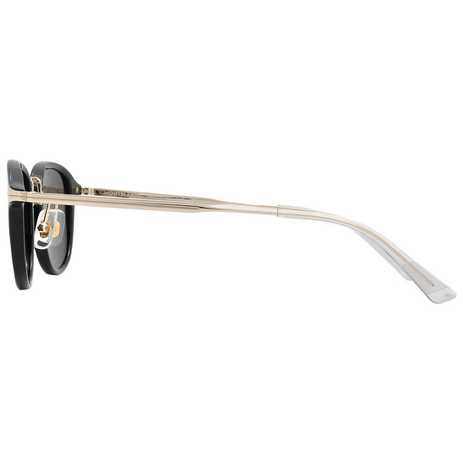 Montblanc Smoke Square Men's Sunglasses MB0336S 001 48 - 3