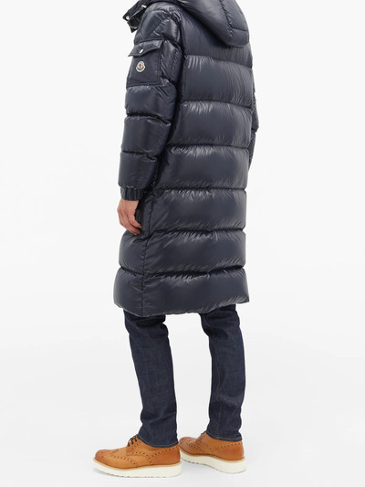 Moncler Hanoverian down-quilted hooded coat outlook