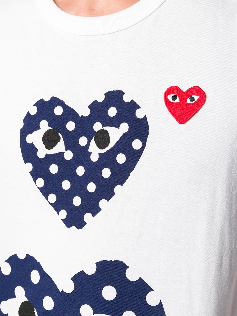 heart print t-shirt - 5