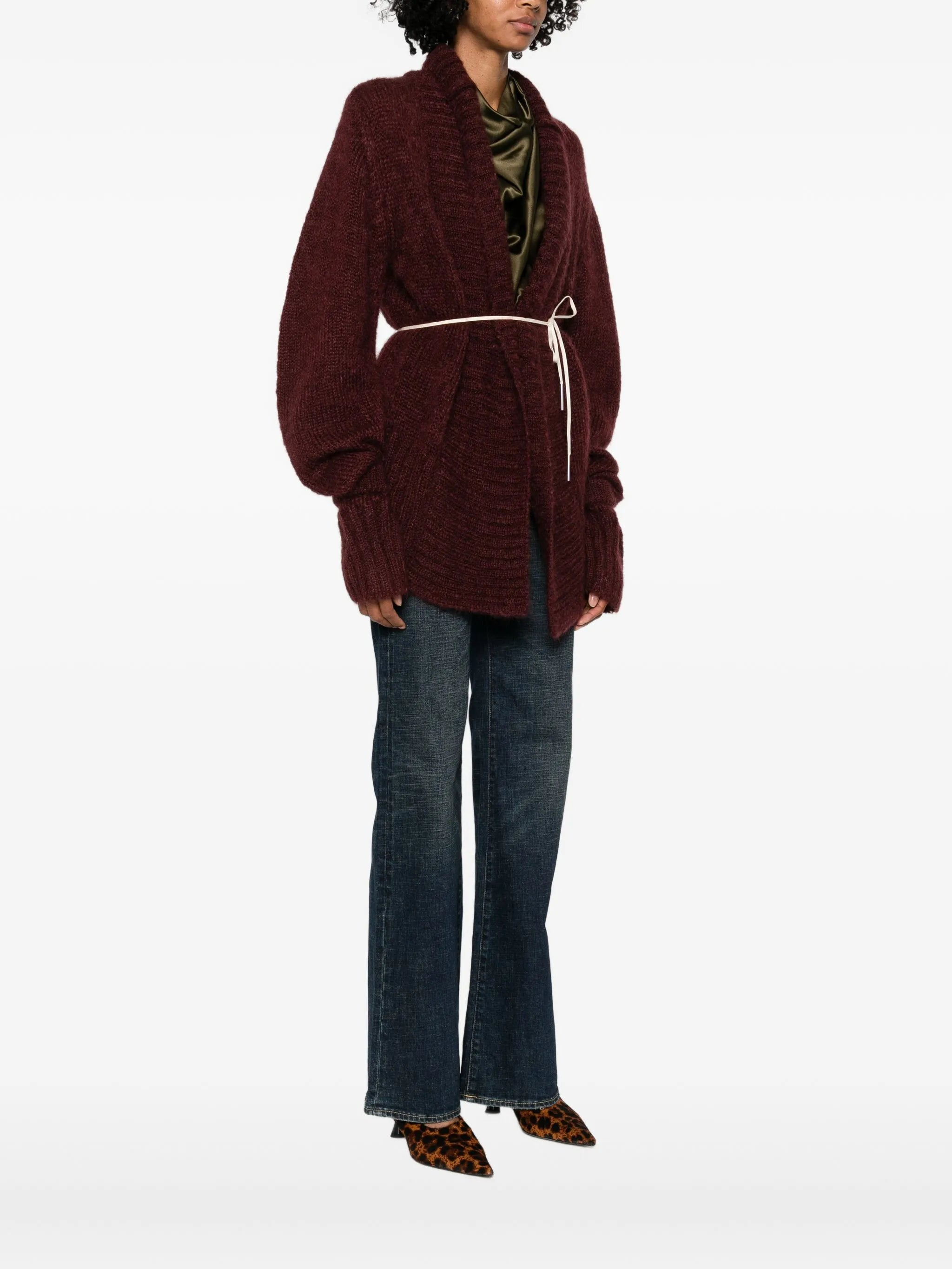 Dries Van Noten Belted Cardigan - 2