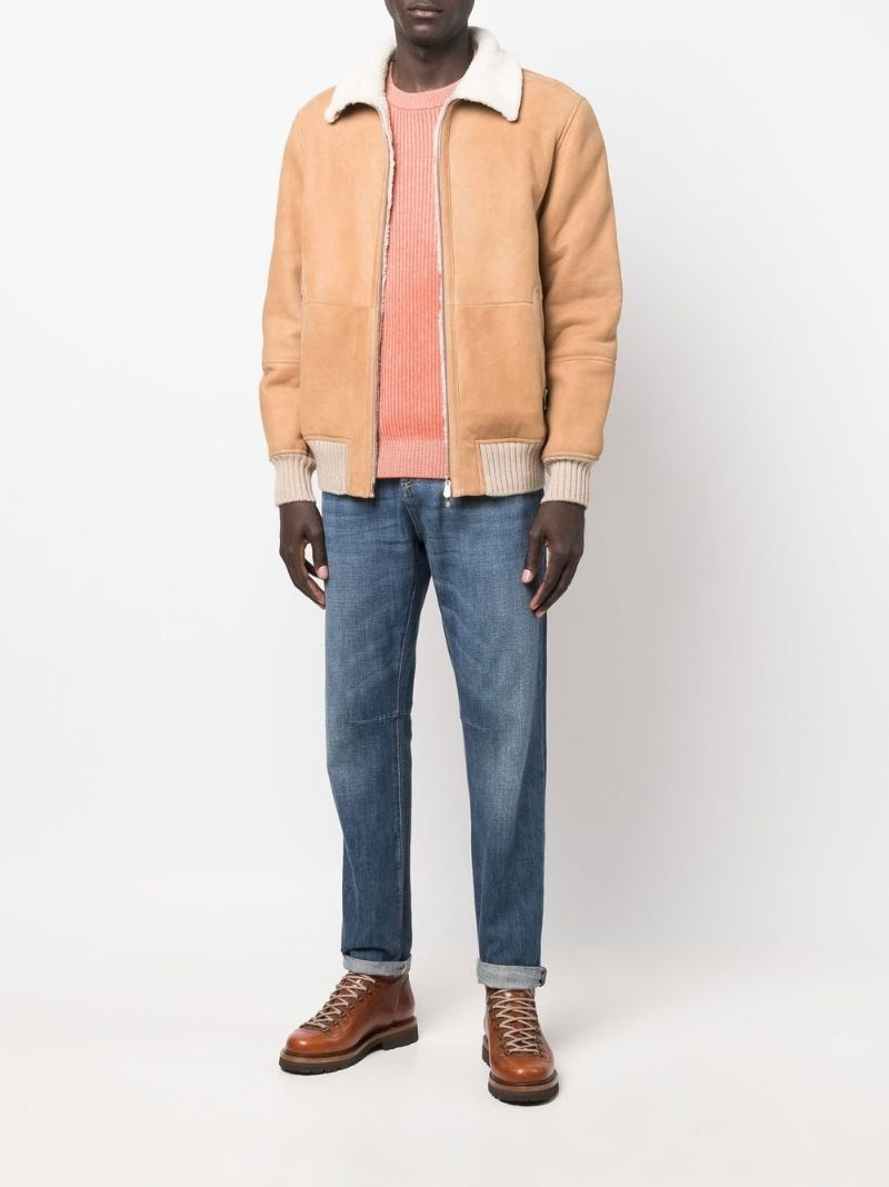 Brunello Cucinelli ribbed-knit cashmere jumper outlook