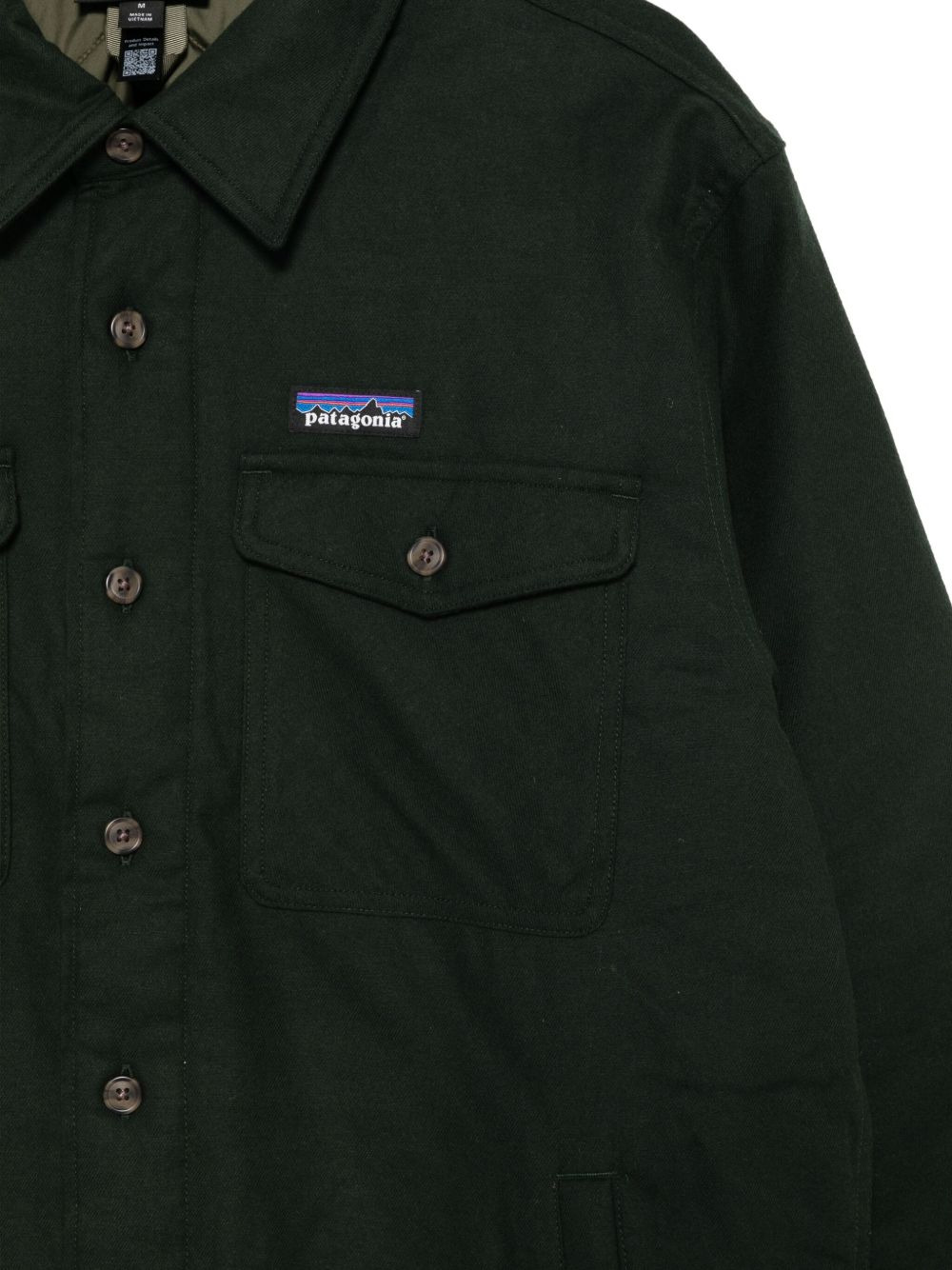 button-front flap-pocket shirt - 3