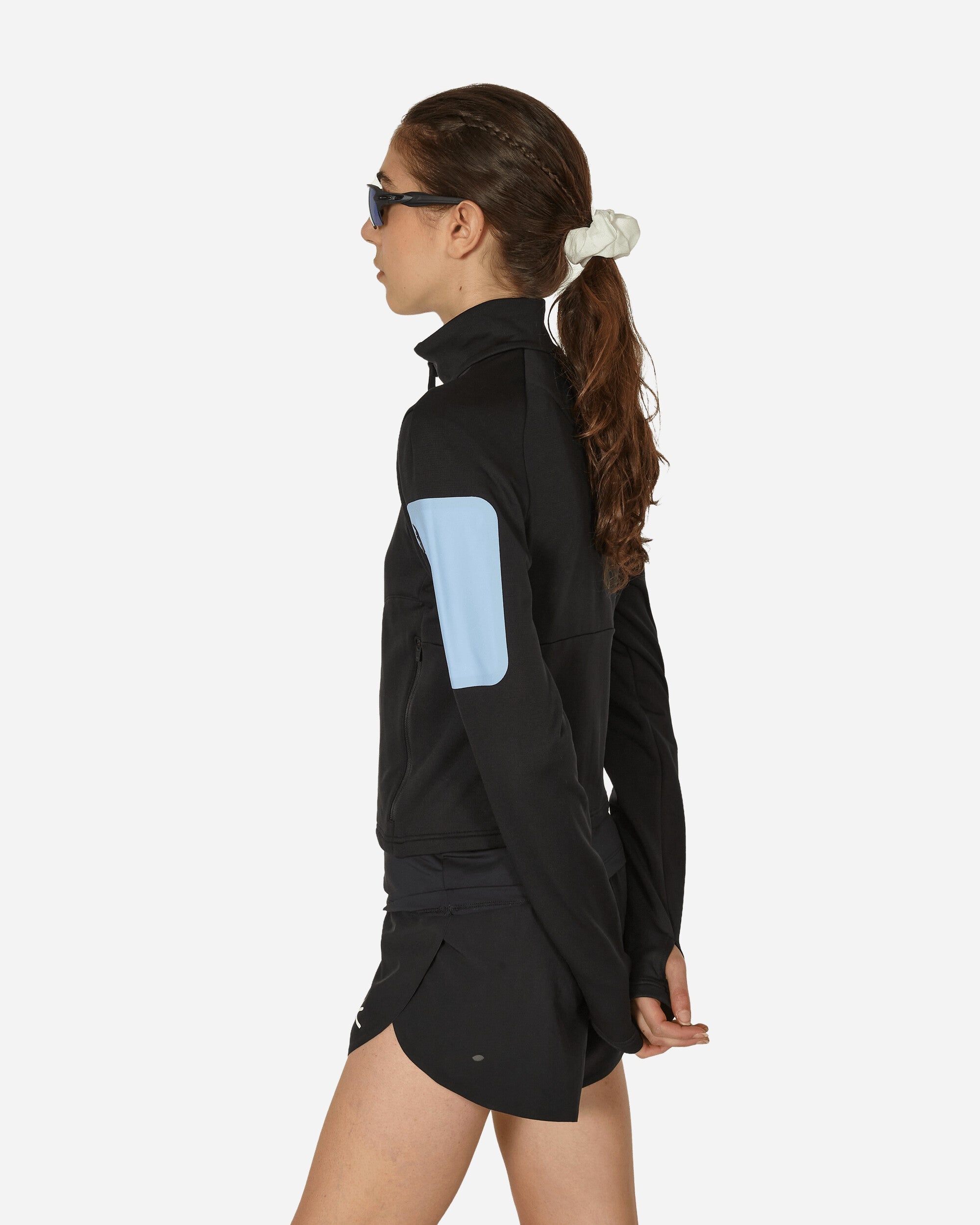 Full-Zip Grid Fleece Jacket Black - 2