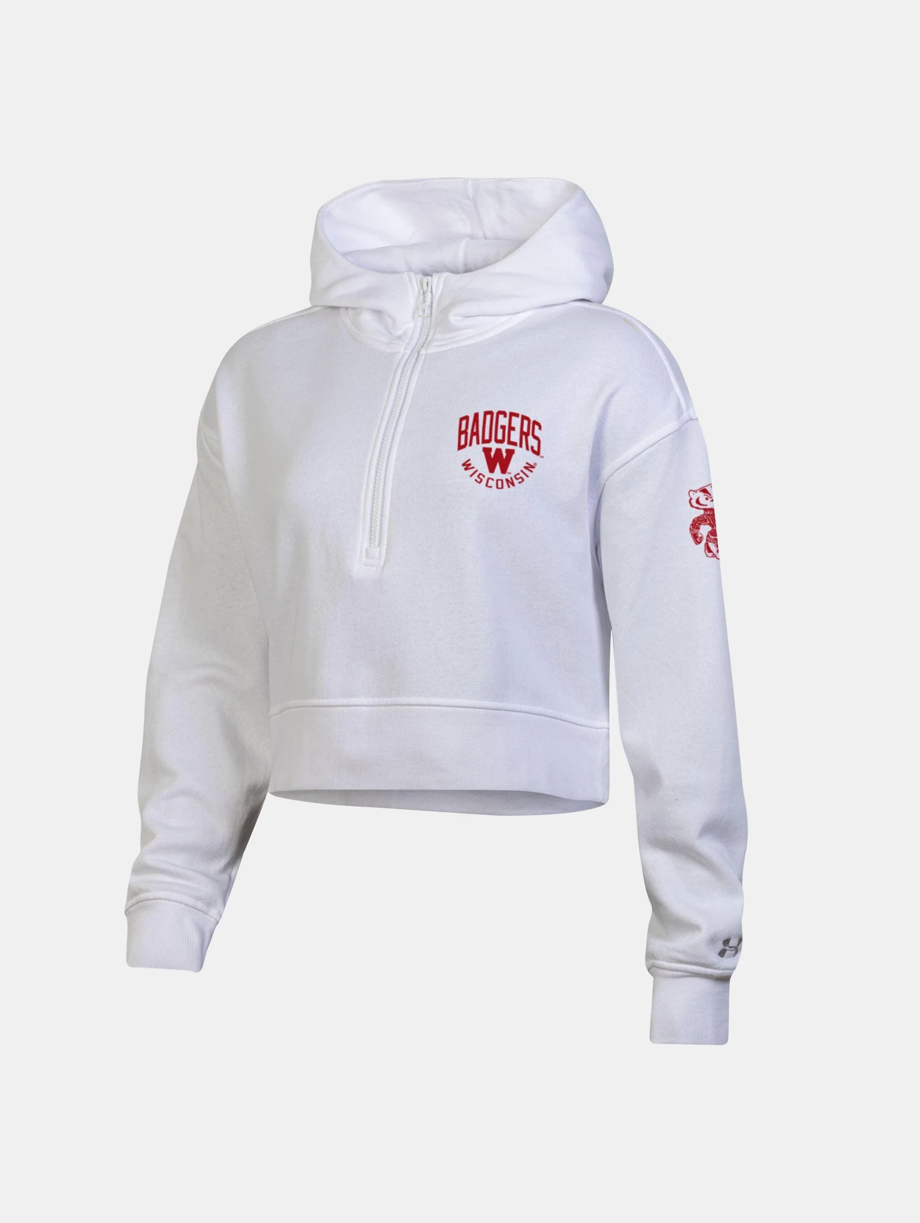 Women's UA Rival Fleece Collegiate ½ Zip Hoodie - 1