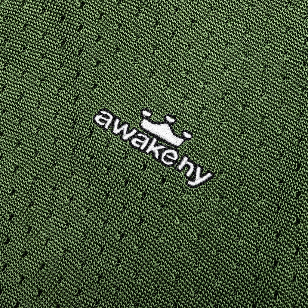 MESH POLO - GREEN - 4