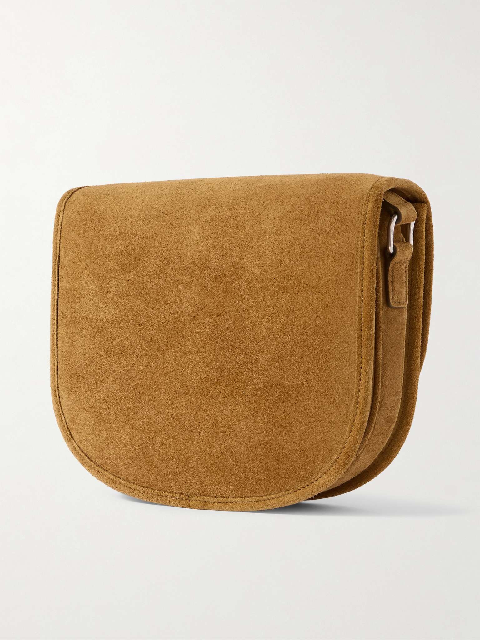 Triomphe Medium Suede Messanger Bag - 4