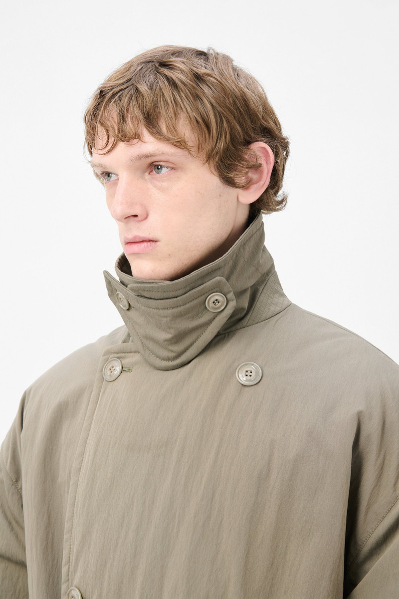Duvet Trench Solaro Sage Tide Cotton Nylon 6