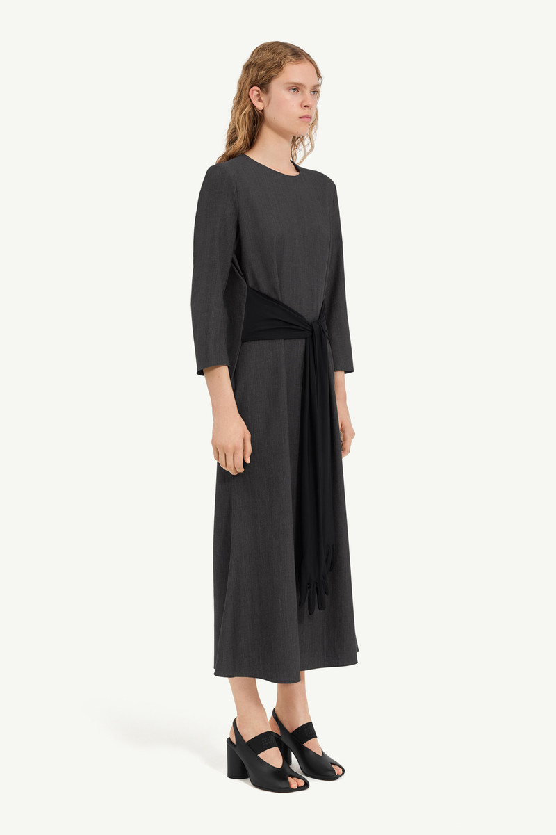 MM6 Maison Margiela Tailored dress with gloves outlook