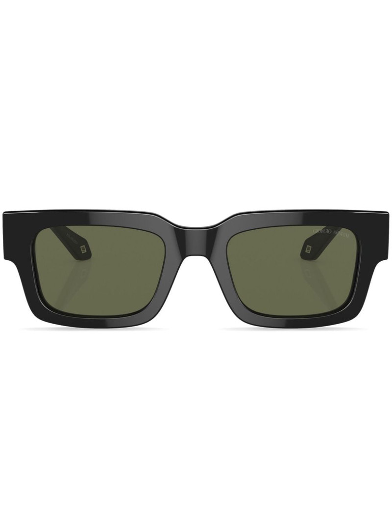 rectangle-frame tinted-lenses sunglasses 1