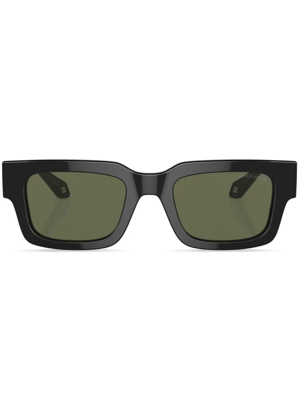 rectangle-frame tinted-lenses sunglasses - 1