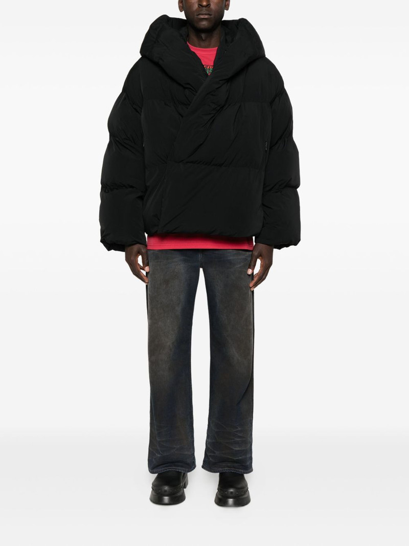 Diesel hooded puffer jacket outlook