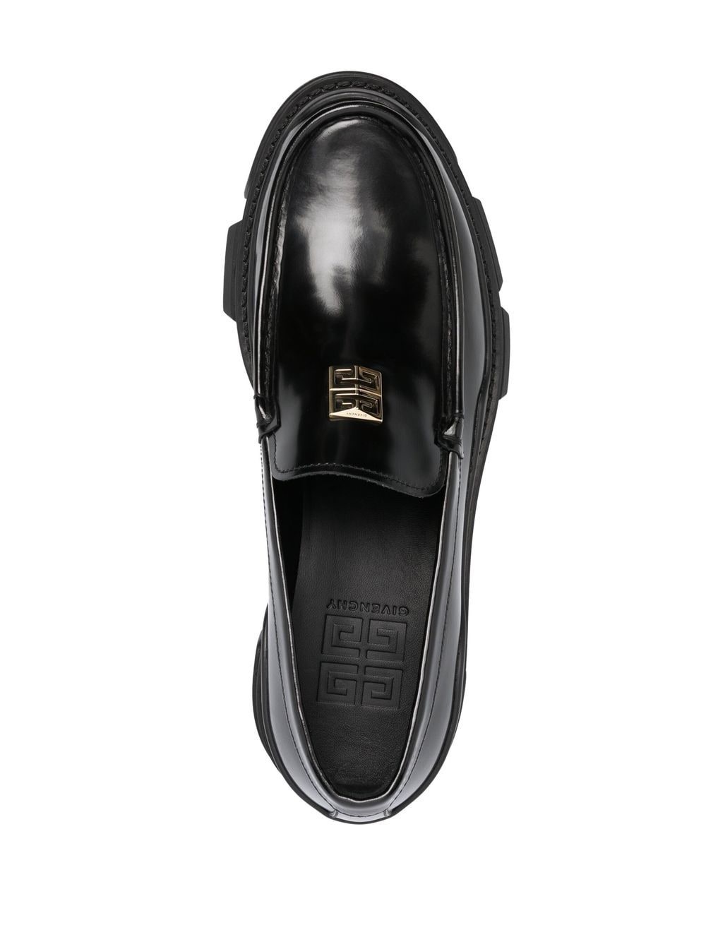 Terra chunky leather loafers - 4