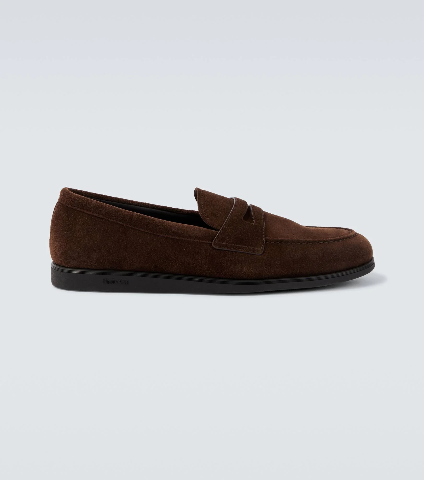 Portsmouth suede penny loafers - 1