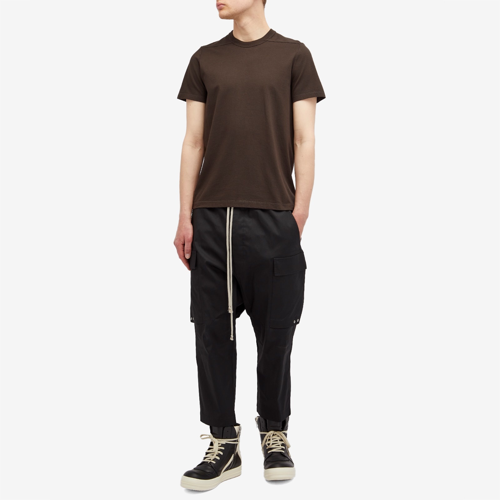 Rick Owens Short Lightweight Level Tee - 4