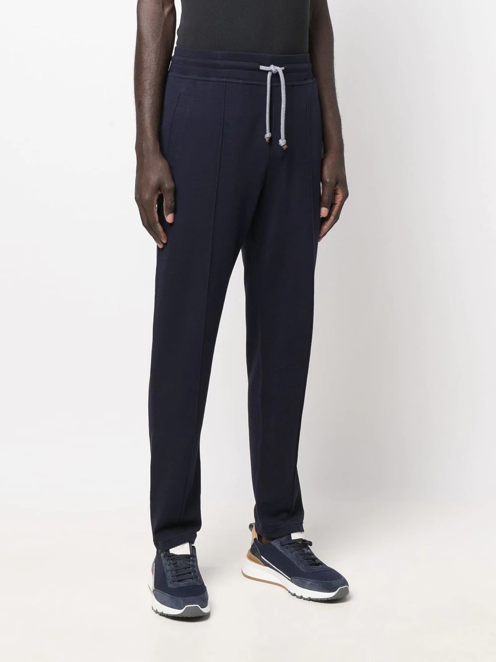 drawstring slim-fit track pants - 3