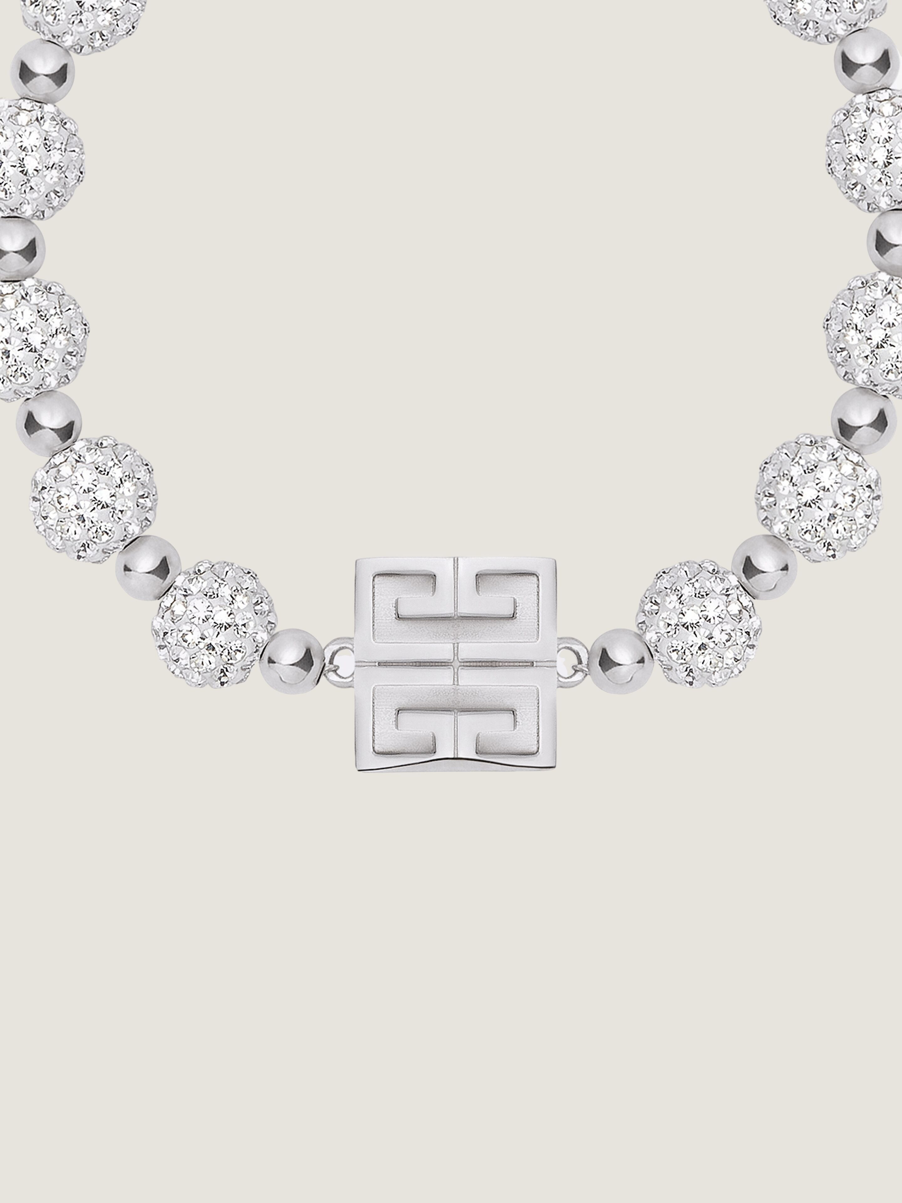 4G BRACELET IN METAL WITH CRYSTALS - 2