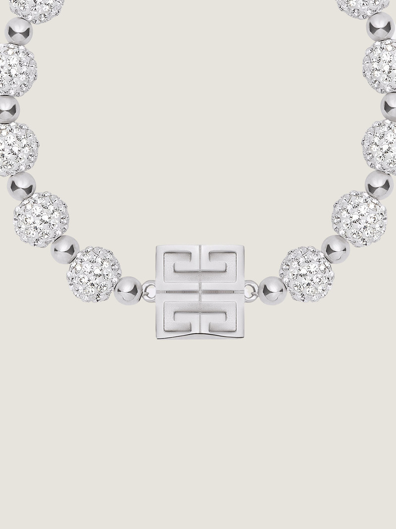 Givenchy 4G BRACELET IN METAL WITH CRYSTALS outlook