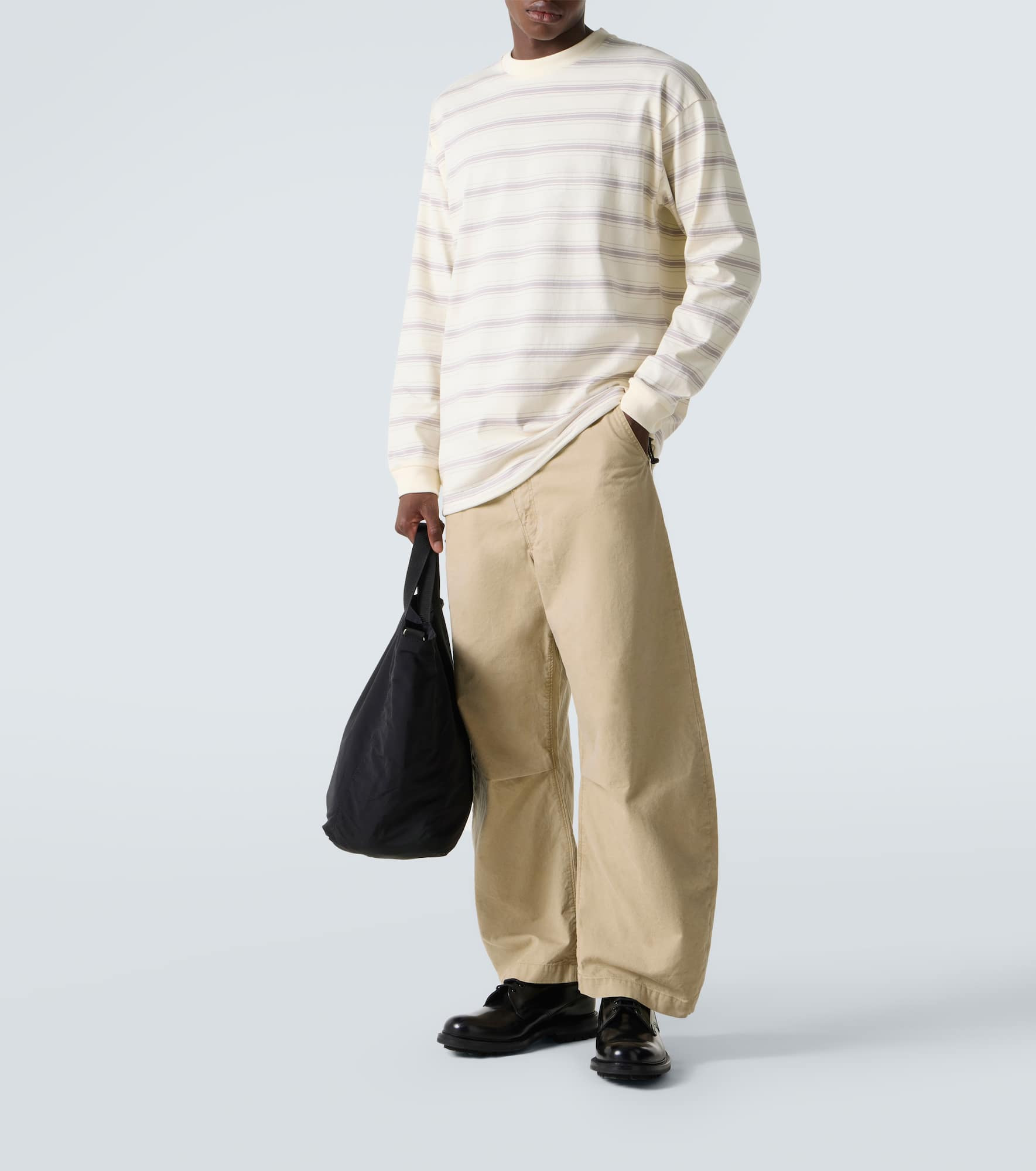 Striped cotton jersey T-shirt - 2