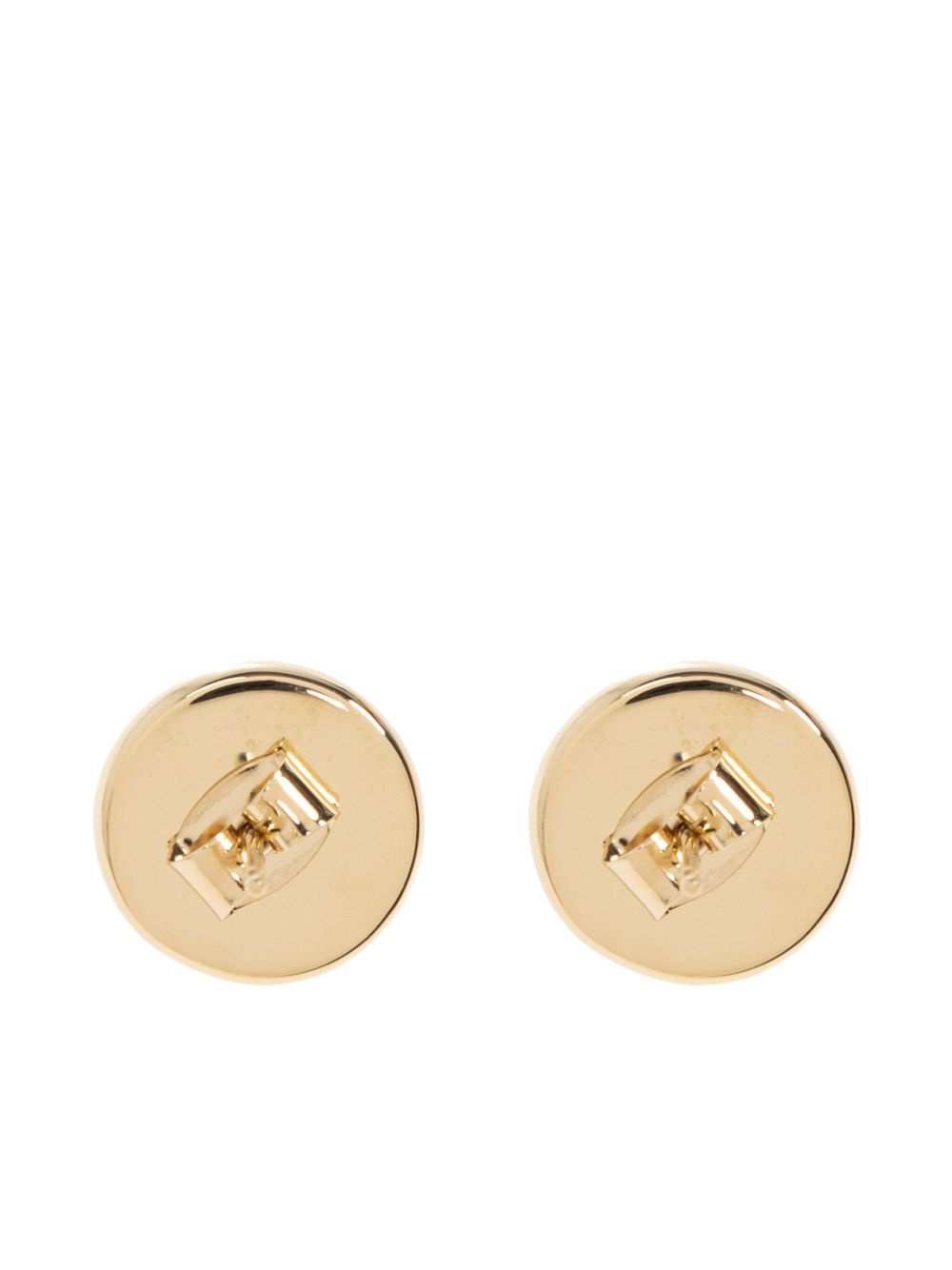 pearl logo earrings - 4