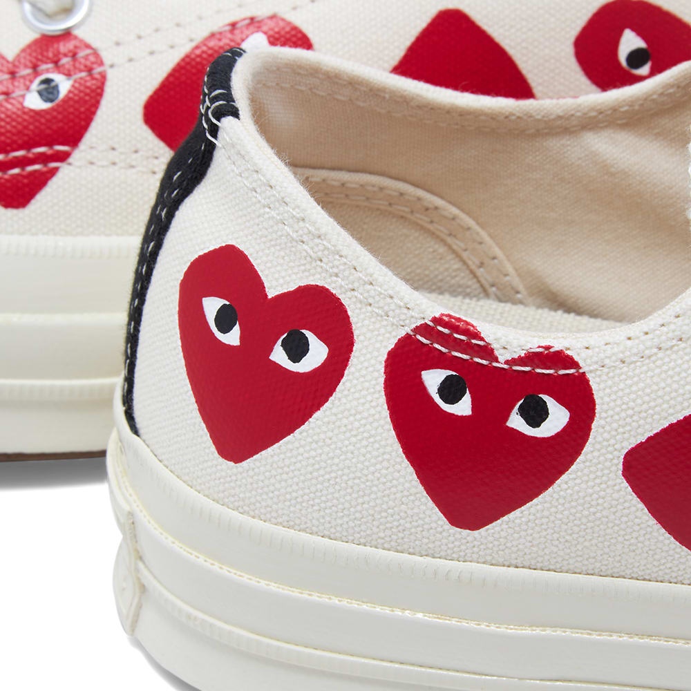 Comme des Garcons Play x Converse Chuck Taylor Multi Heart 1970s Ox - 4