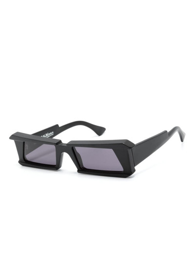 Kuboraum X21 rectangle-frame sunglasses outlook