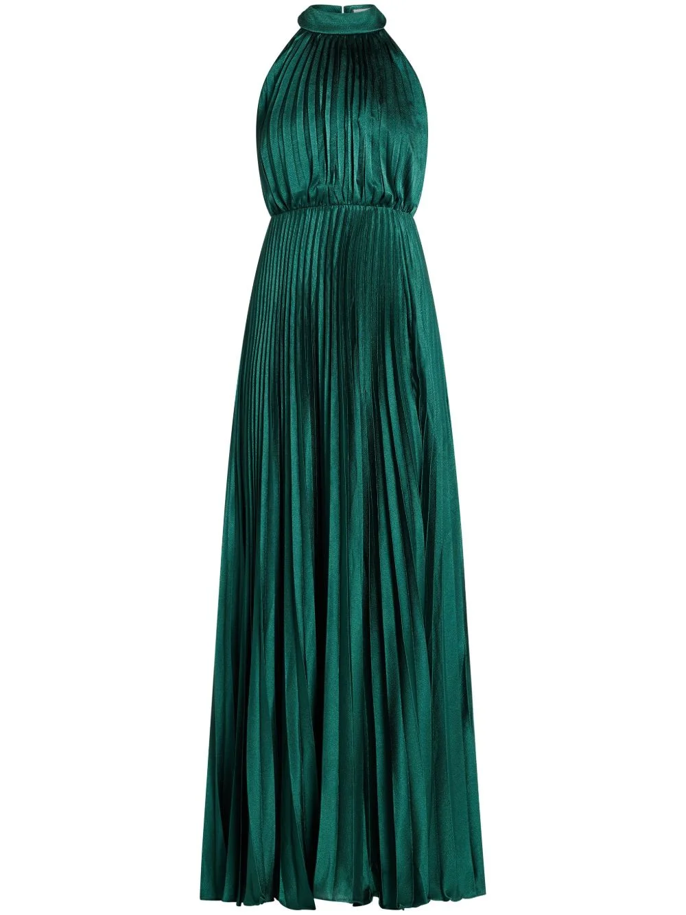 pleated maxi dress - 1
