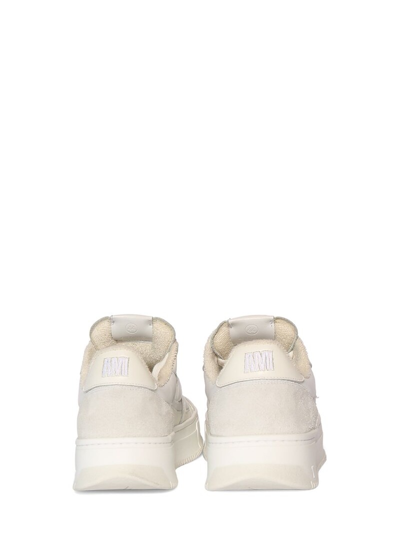 New Arcade leather low top sneakers - 6