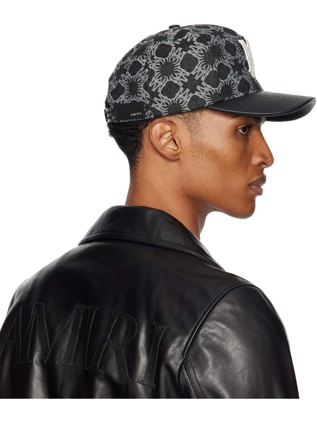 Black MA Quad Denim Cap - 3