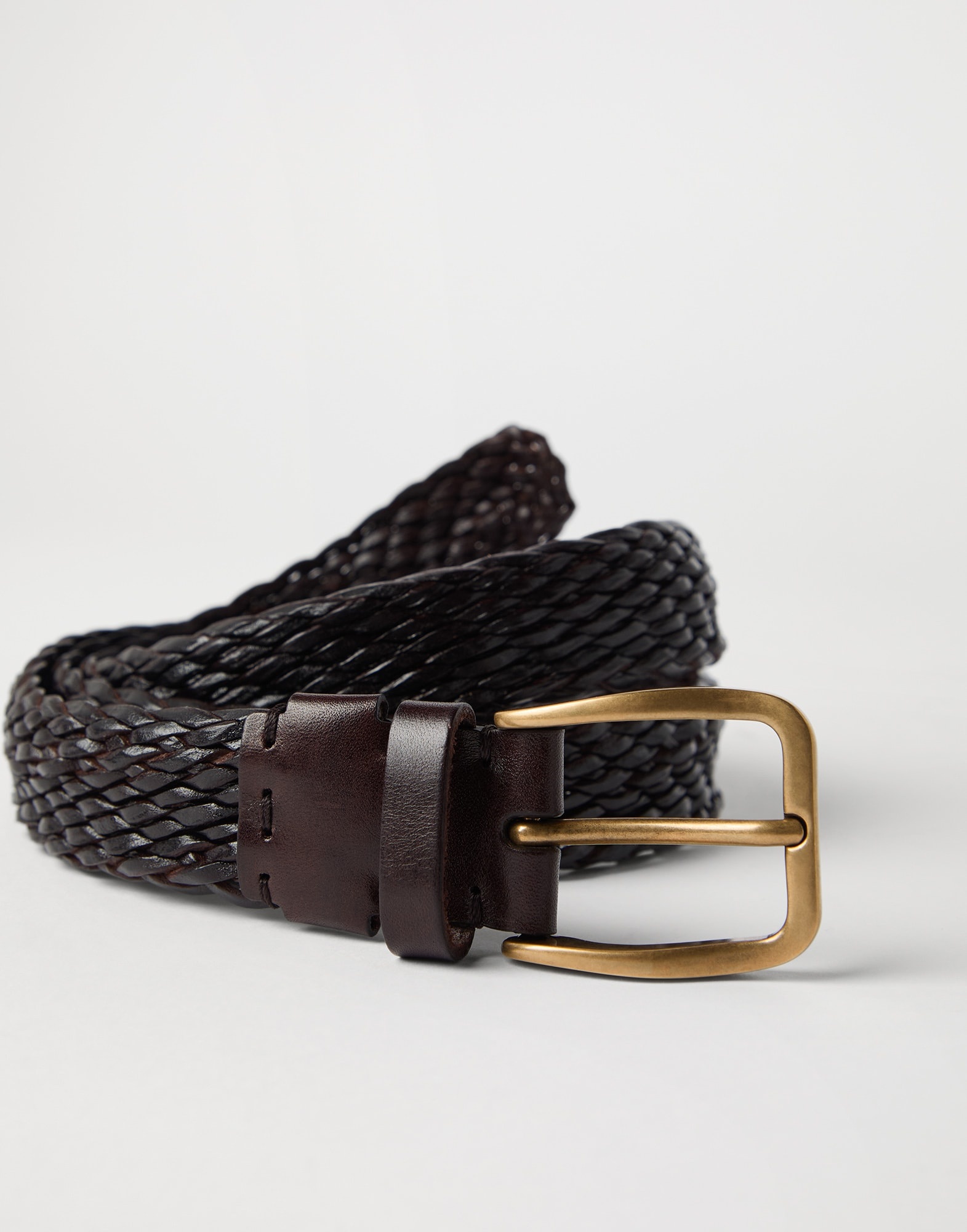 Braided calfskin belt - 2