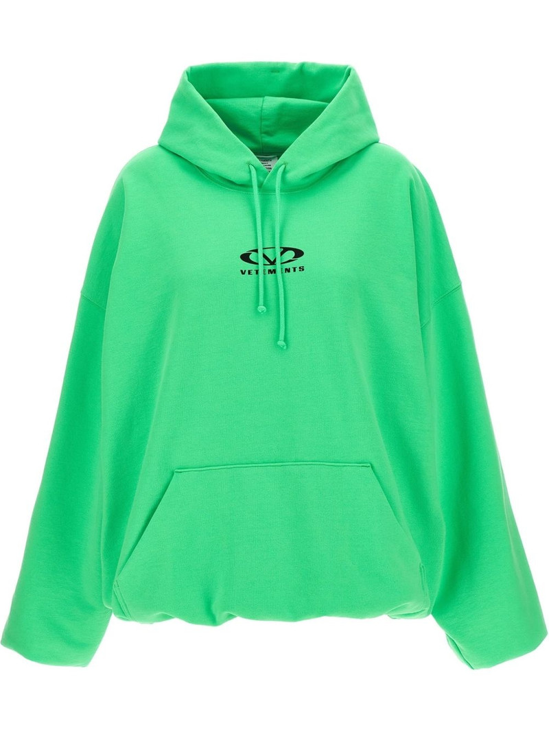 logo-print hoodie 1