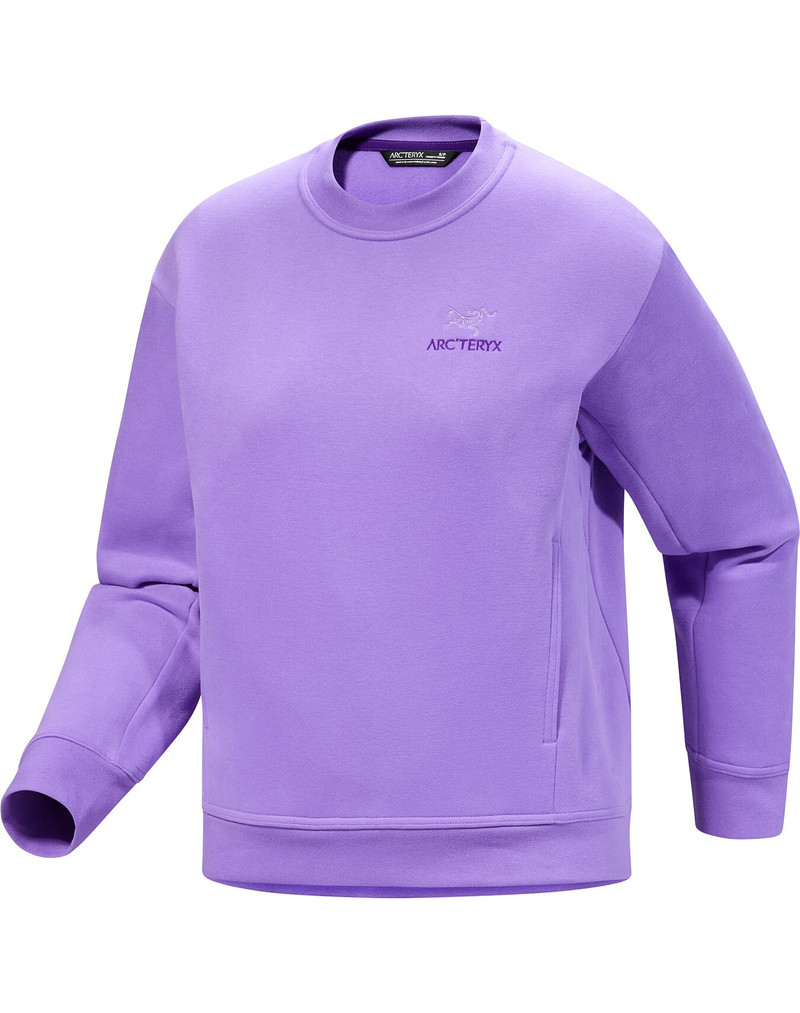 Emblem Fleece Crew Neck Pullover 2