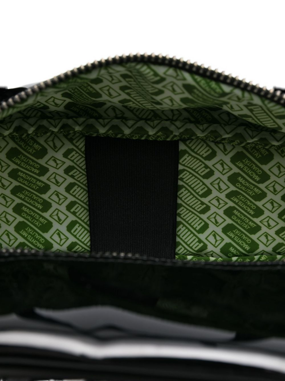 Puma 1976 Grip patent-leather top-handle holdall - 4
