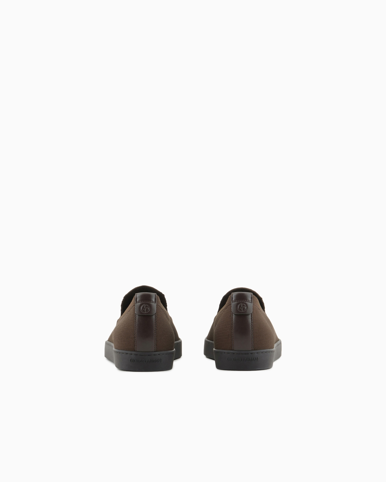 ASV chevron jacquard fabric slip-ons - 4