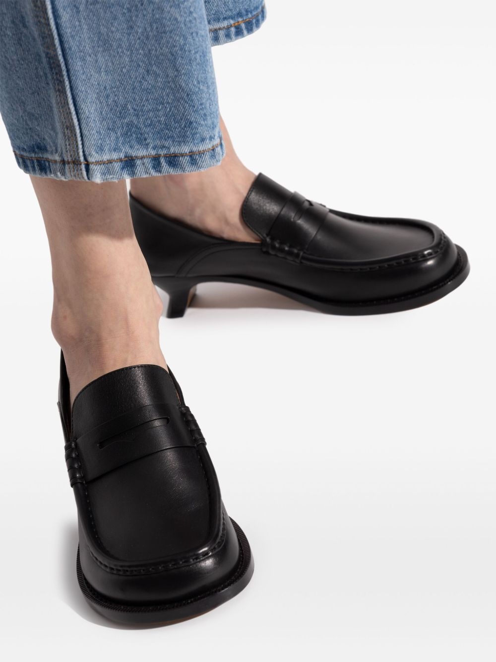 leather pumps - 5