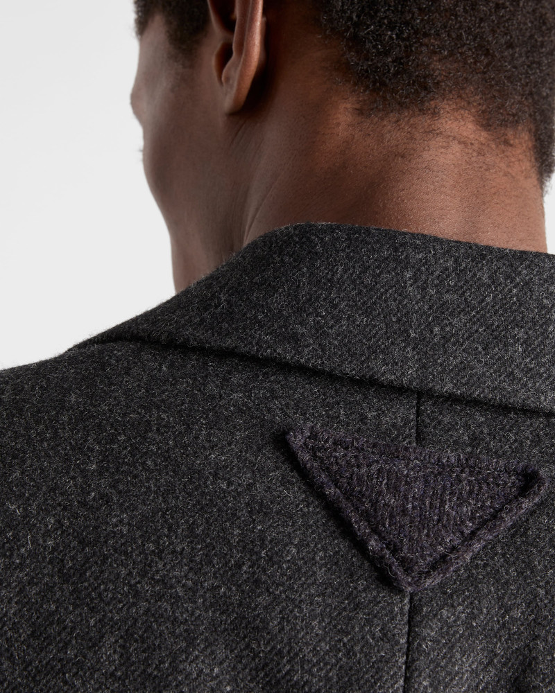 Single-breasted wool jacket 3