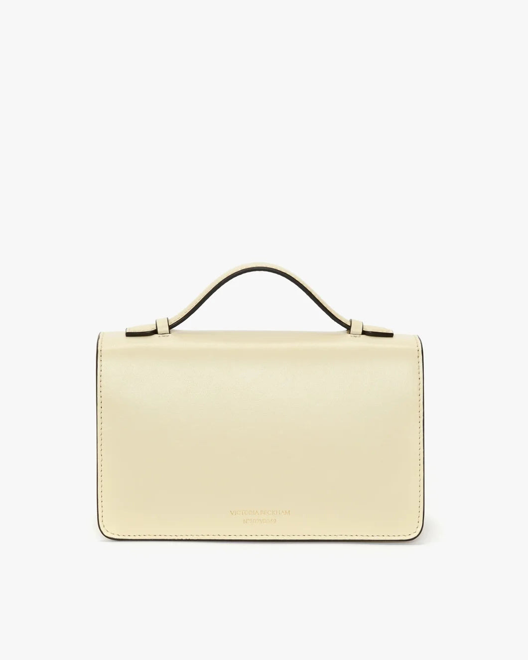 TONAL MINI DORIAN BAG IN IVORY SMOOTH LEATHER - 3