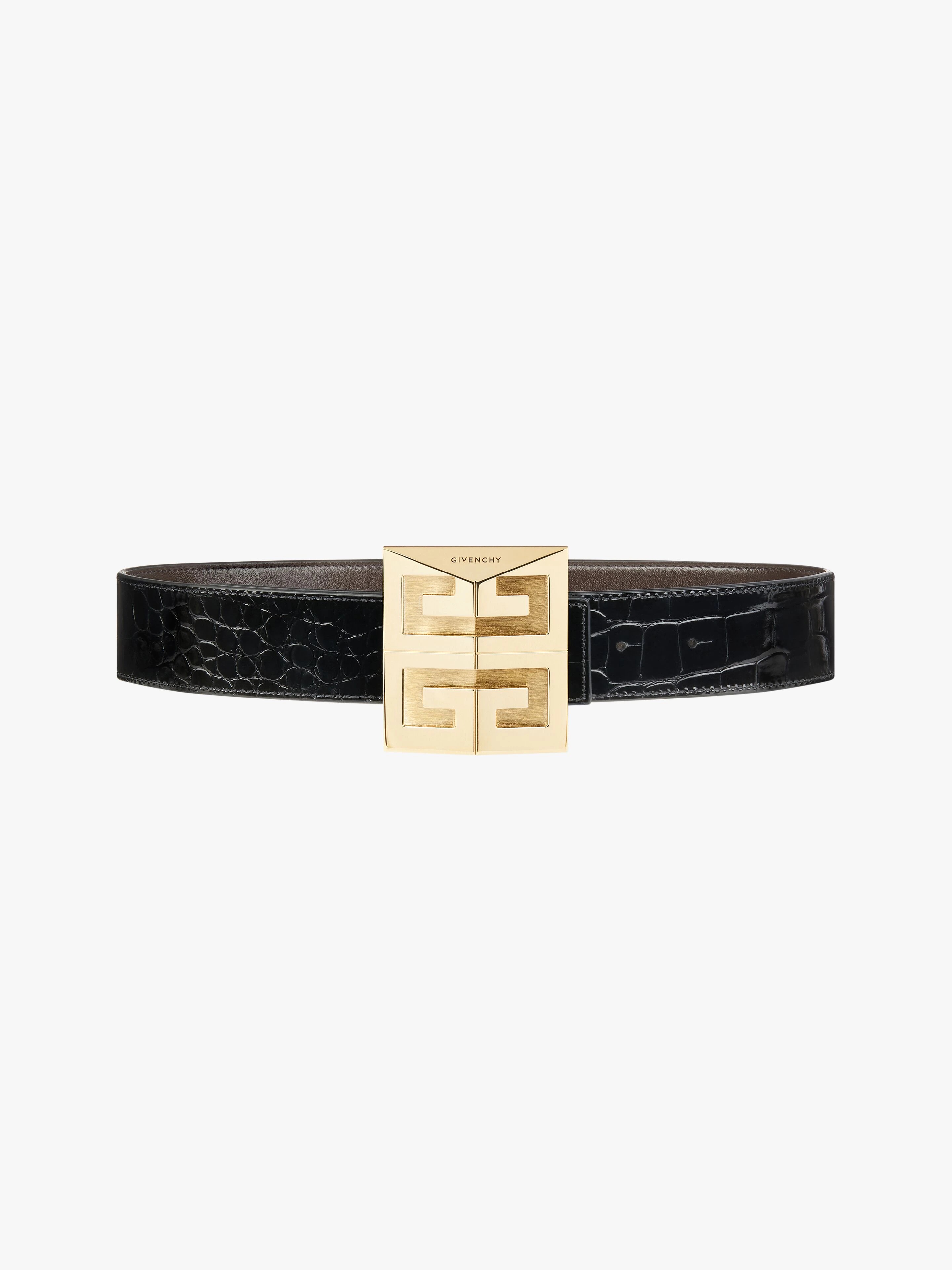 4G REVERSIBLE BELT IN LEATHER - 1