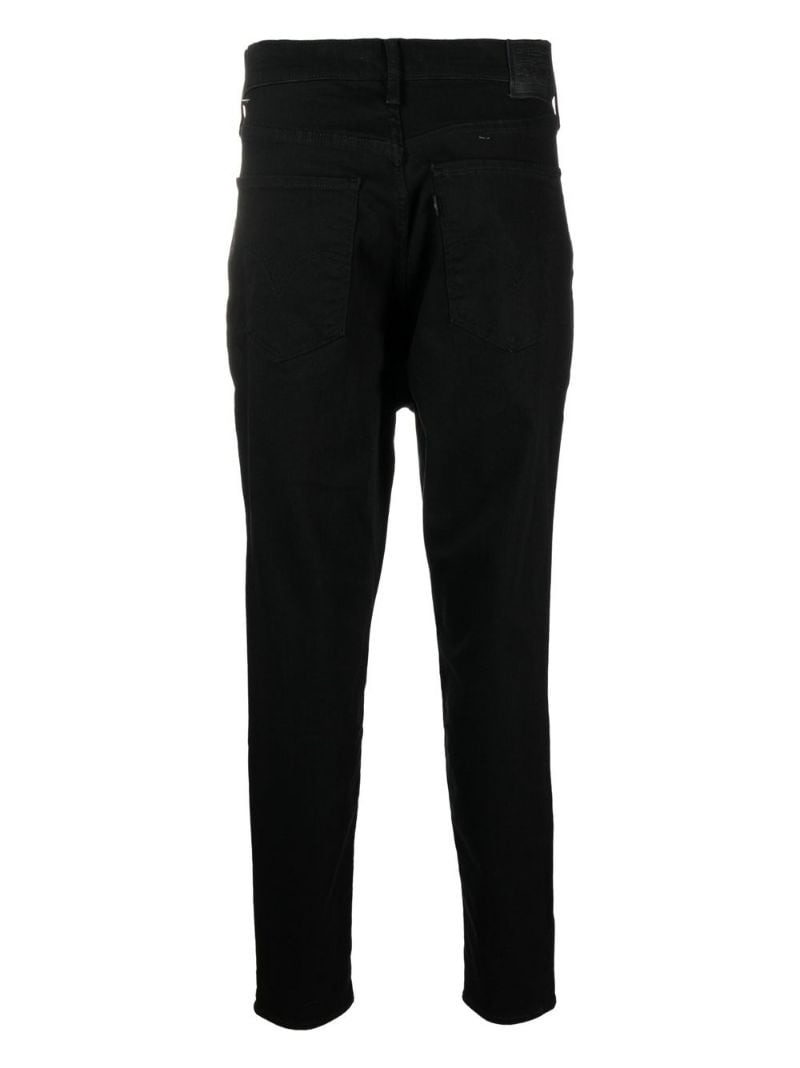 straight-leg slim-cut jeans - 3