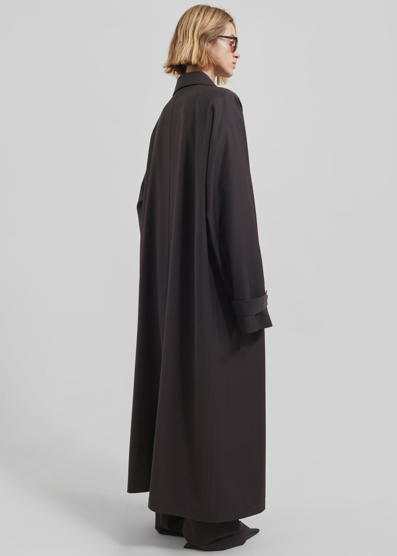 Shay Trench Coat - Brown 12