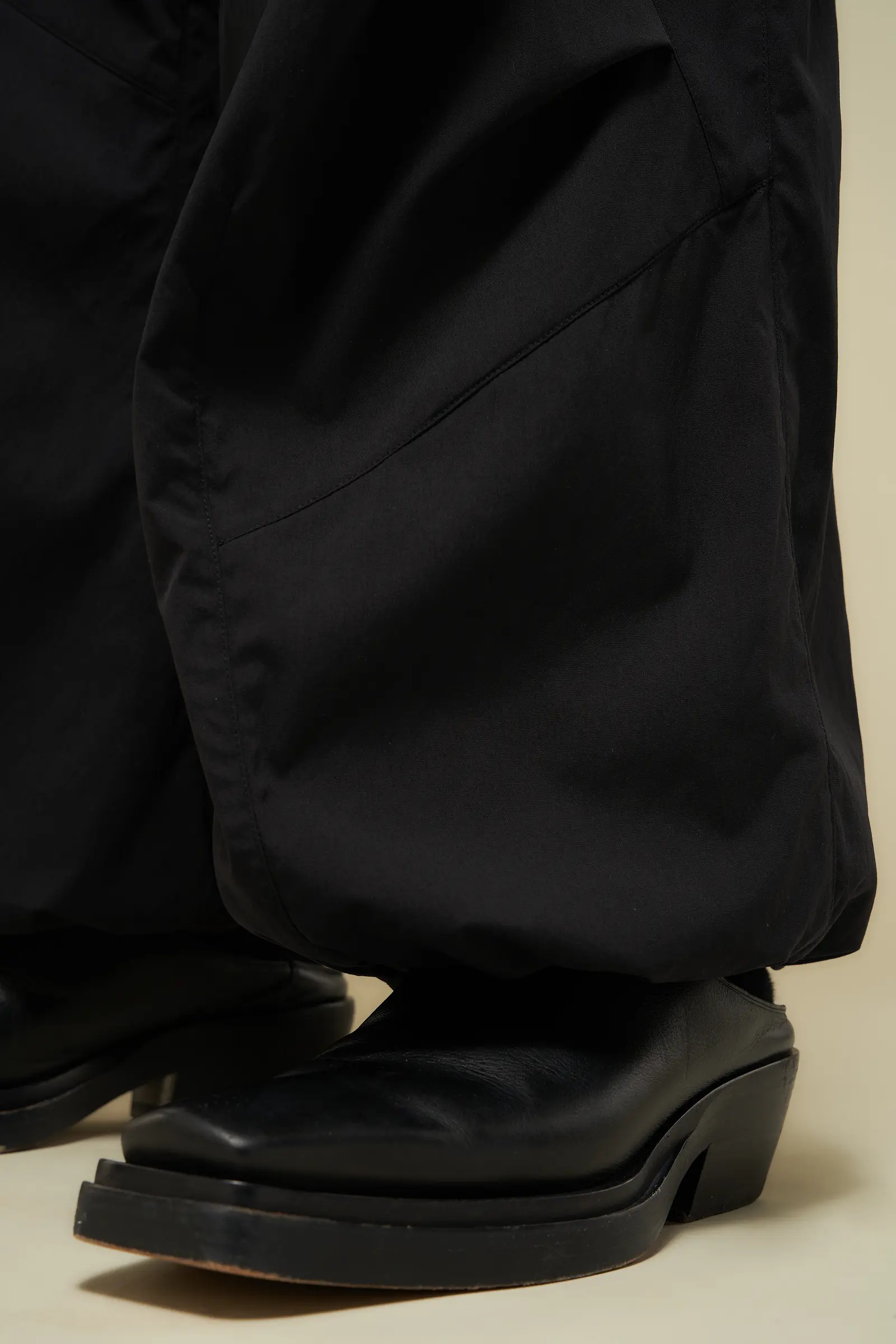 P56B-M Nylon Stretch Web Belt Trouser Black - 11