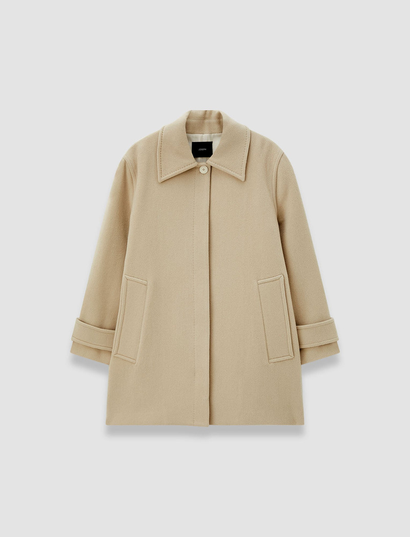 Loti Soft Wool Cashmere Coat 1