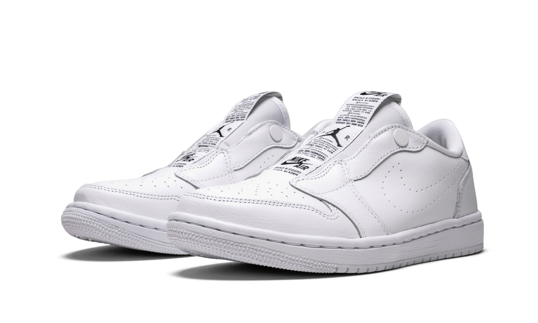 AIR JORDAN 1 RET LO SLIP MNS WMNS "TRIPLE WHITE" - 2