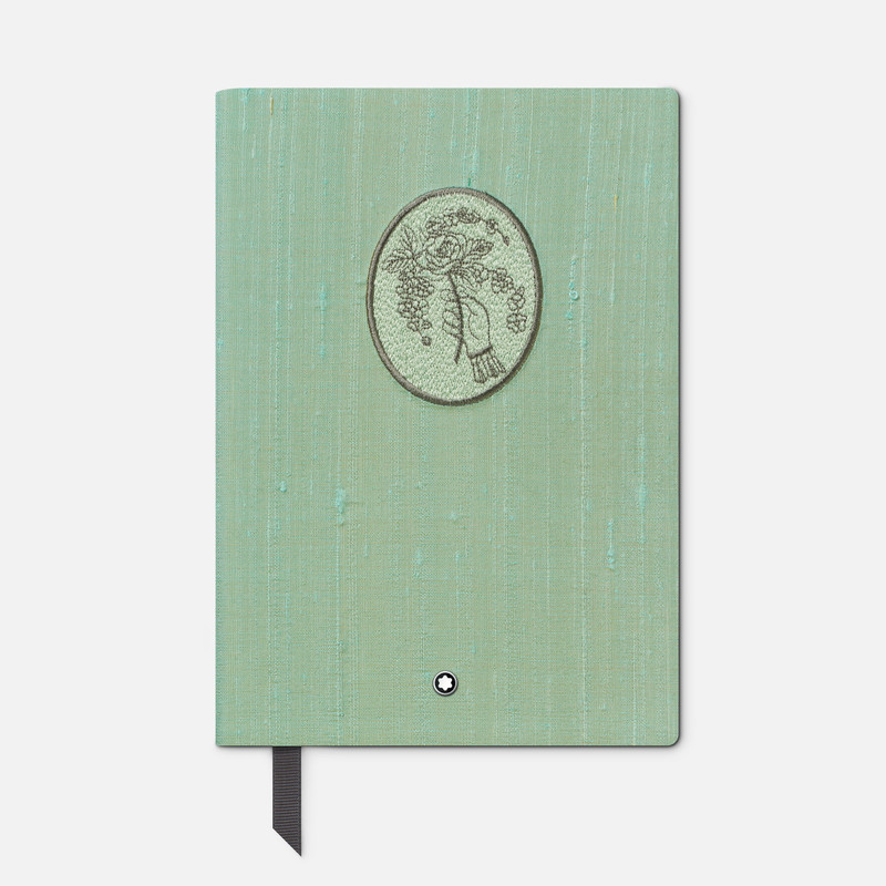 Notebook #146 small, Homage to Victoria and Albert, green-lined 1