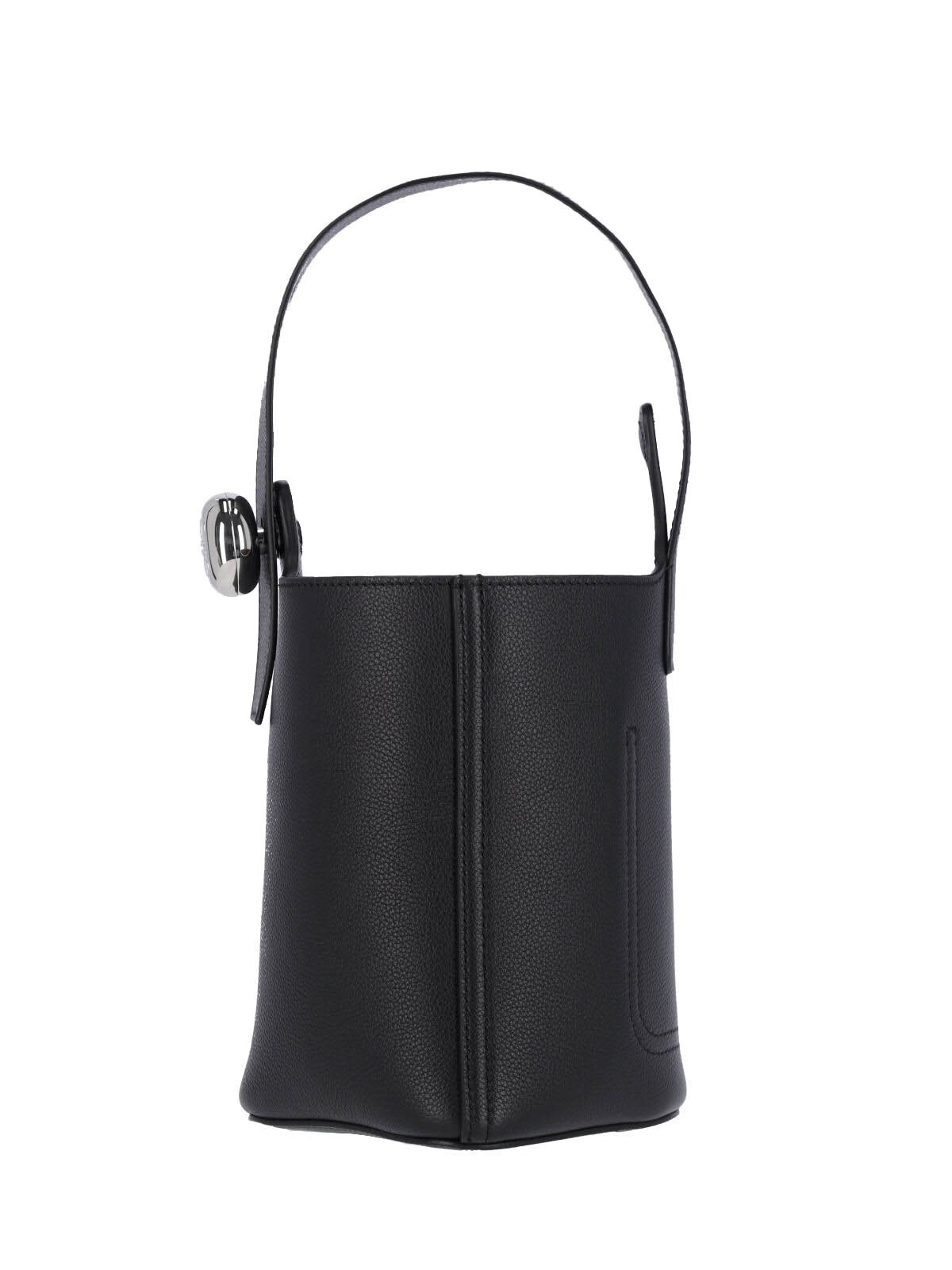 "PEBBLE BUCKET" MINI BAG - 5