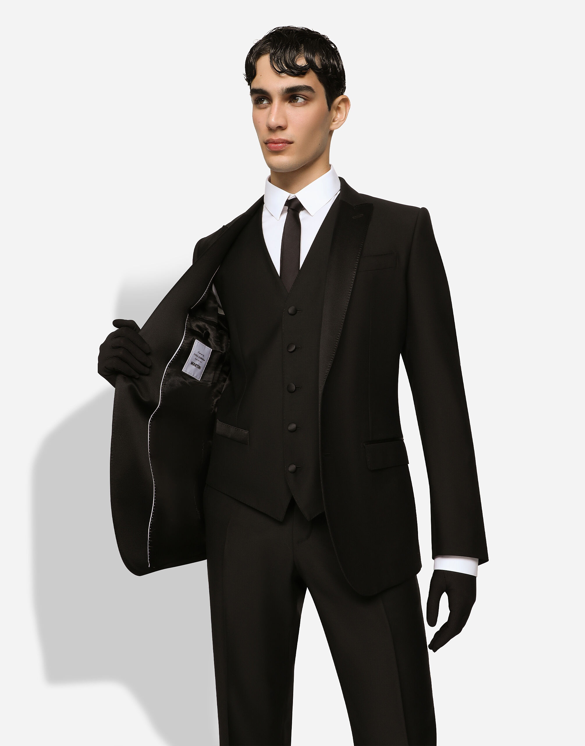 Wool and silk Martini-fit tuxedo suit - 5